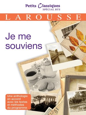 cover image of EBOOK /Je me souviens